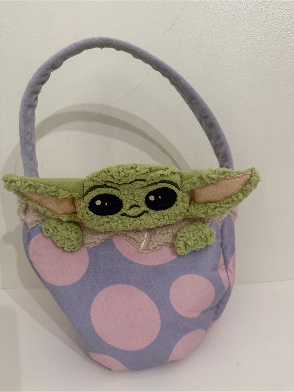 Star Wars Mandalorian Soft Basket Yoda